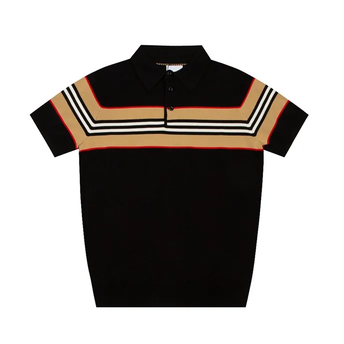 2 # Летняя Polos модная вышивка мужские рубашки Polo