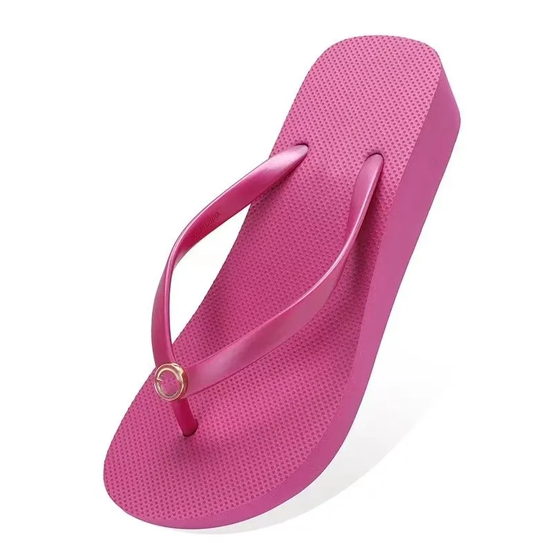 2023 new summer flip-flops female flat bottom outer wear beach flip-flops female non-slip slippers wqdsxasx asdsacdsadwd