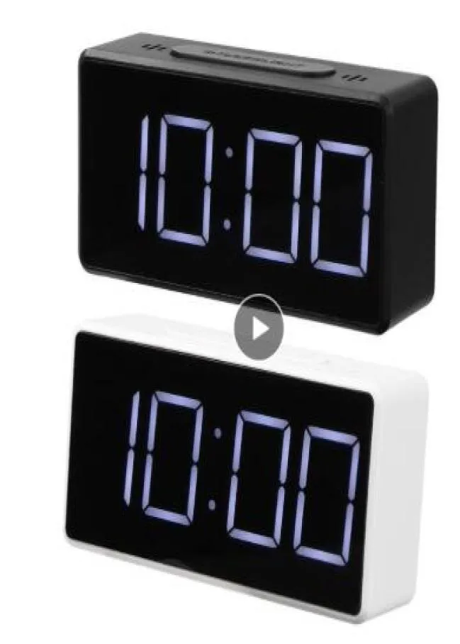 LED Digital Alarm Clock With USB Port Snooze Table Clock Electronic