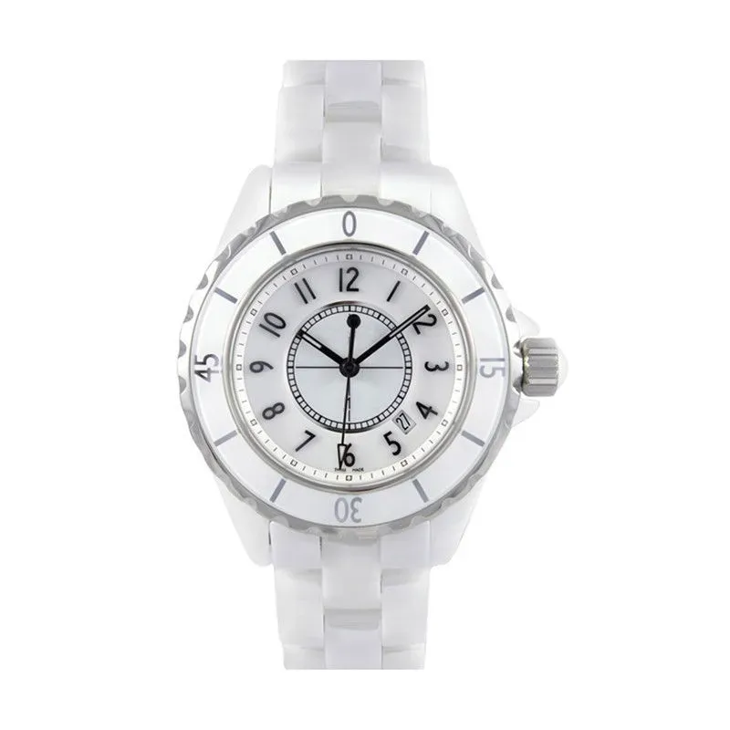 H0968 Ceramic watch fashion brand 33/38mm water resistant wristwatches Luxury women` fashion Gift brand luxury watch relogio