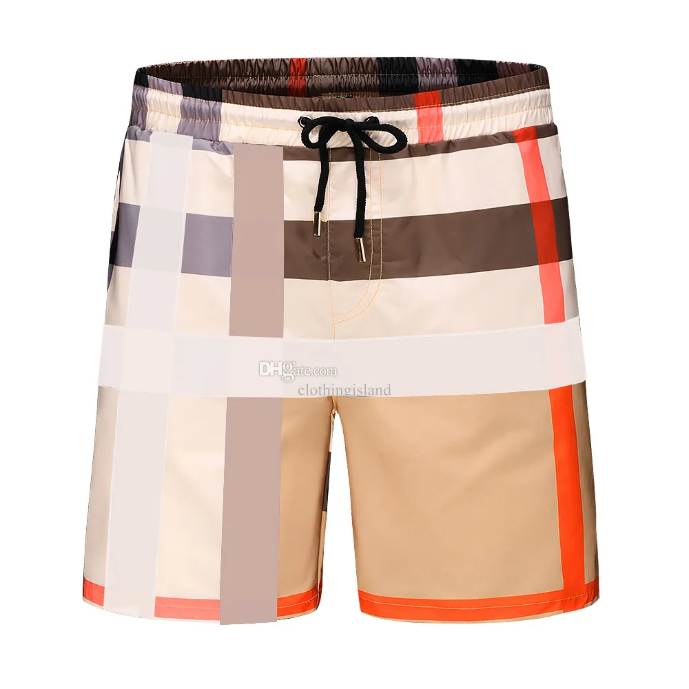 2024 Mens Shorts Designer Fashion Brand Womens Beach Pants Checkered