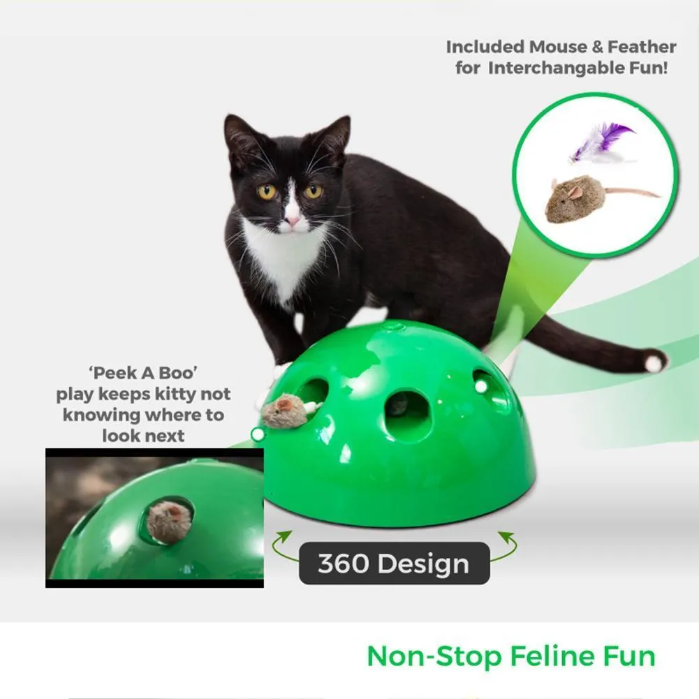 DHgate Cat Scratcher Toy Pop N Play Cat Scratching Device Funny Training Cat Toys for Cat Sharpen Claw Pet Supplies Pet Supplies
