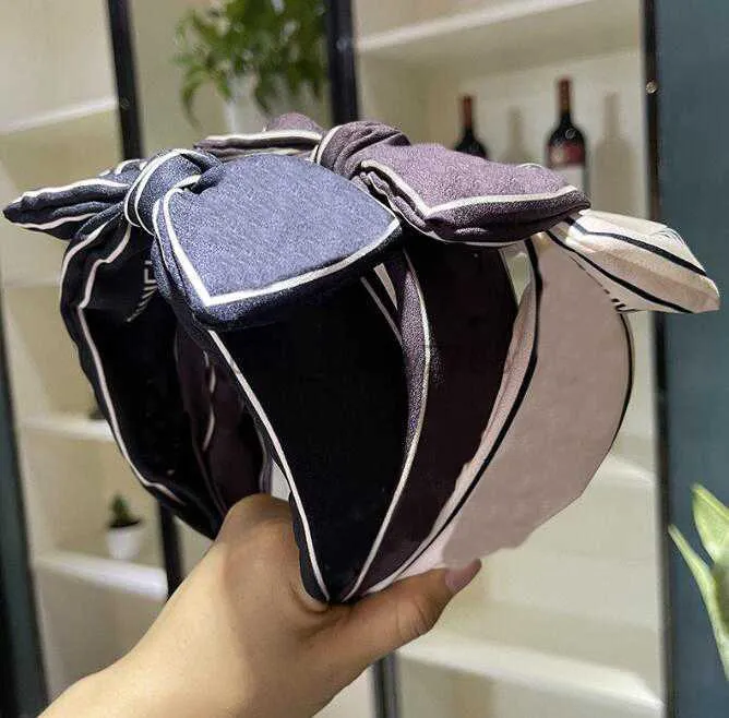 Tobeffect Diademas Anchas Para Mujer, Diadema Tipo Turbante Extra Grande De 7 Pulgadas, Diadema De Tela Bohemia Con Nudo Trenzado, Accesorios Para El Cabello, Paquete De 2