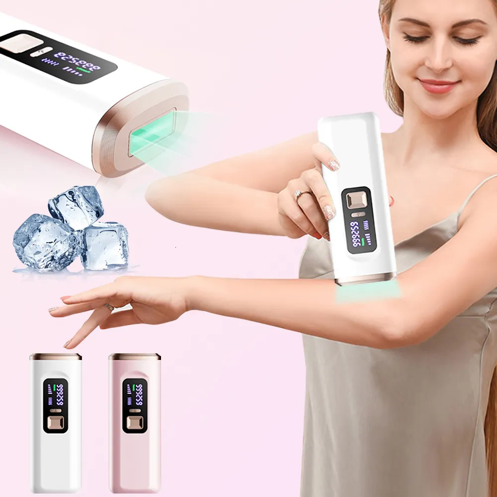 Массажер для лица IPL 900000 Flash Permanent Whole Body Hair Demover Epilator Laser Machine Персональная безболезненная безболезненная резьба 230621