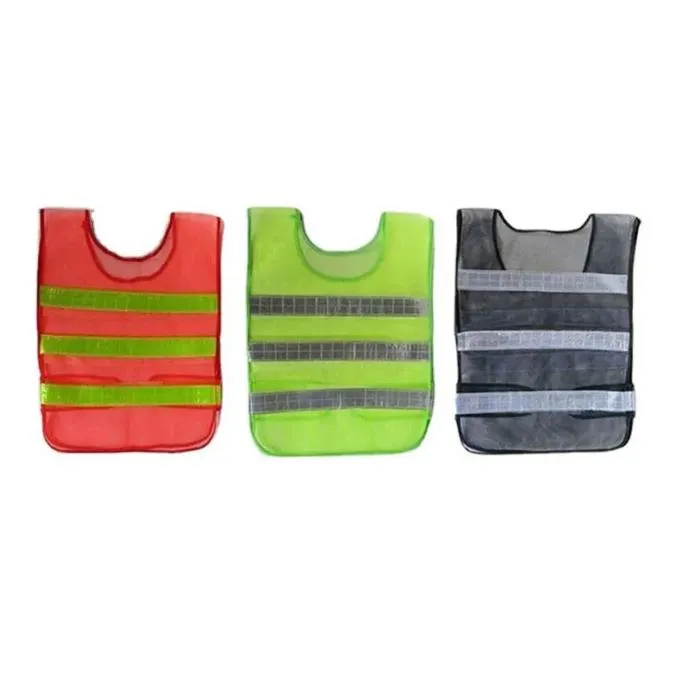 High Visibility Reflective Safety Vest - Lightweight Workwear ...