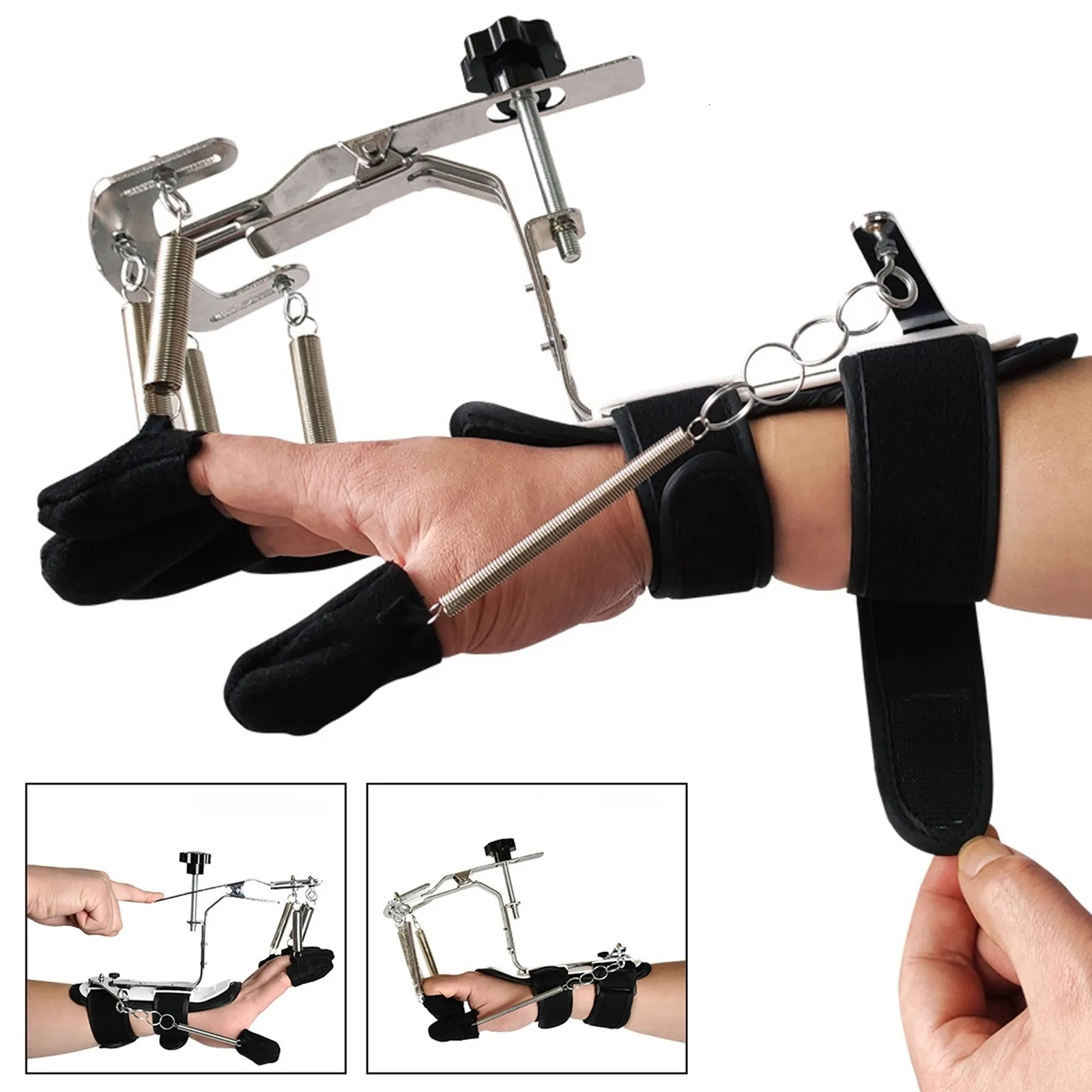 Andra massageföremål Justerbar handhållning Korrigerskorrigerare Splint handledsfinger Ortos Protector Recovery Pracing Health Care 230621