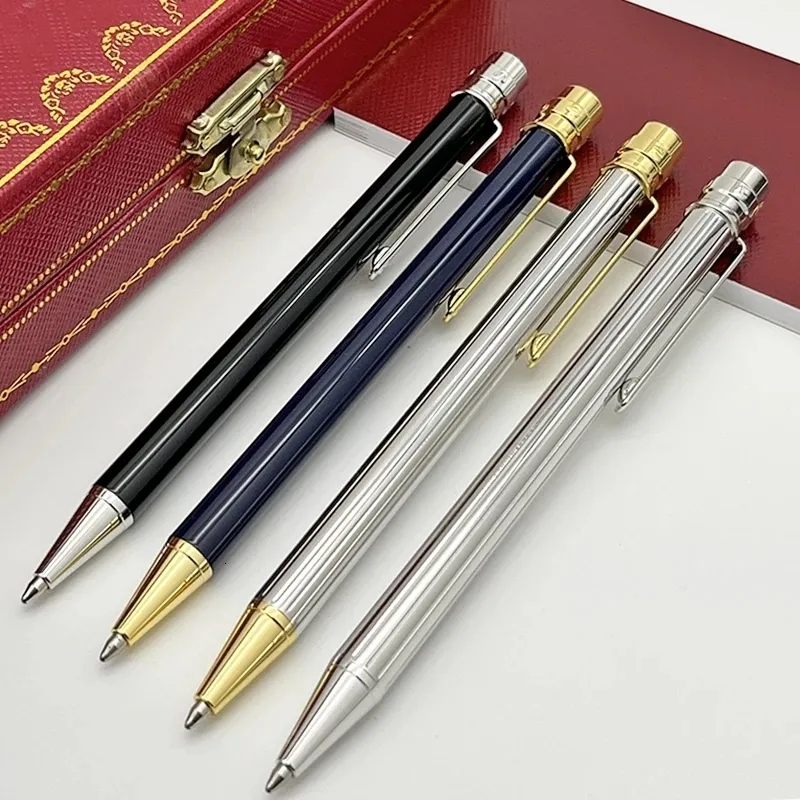 Ballpoint Pens YAMALANG Fine Pole Ballpoint Pen Classic Luxury Brand Metal Resin Business Office Writing Stationery Woman Gift 230621