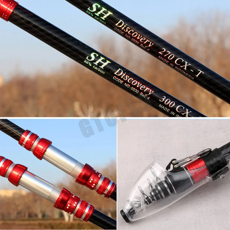 Spinning Rods Telescopic Fishing Rod 2730364245m Travel Surf Power 50300g  Throwing Surfcasting Carbon Baitcasting Rod 230621 From Pang06, $35.78