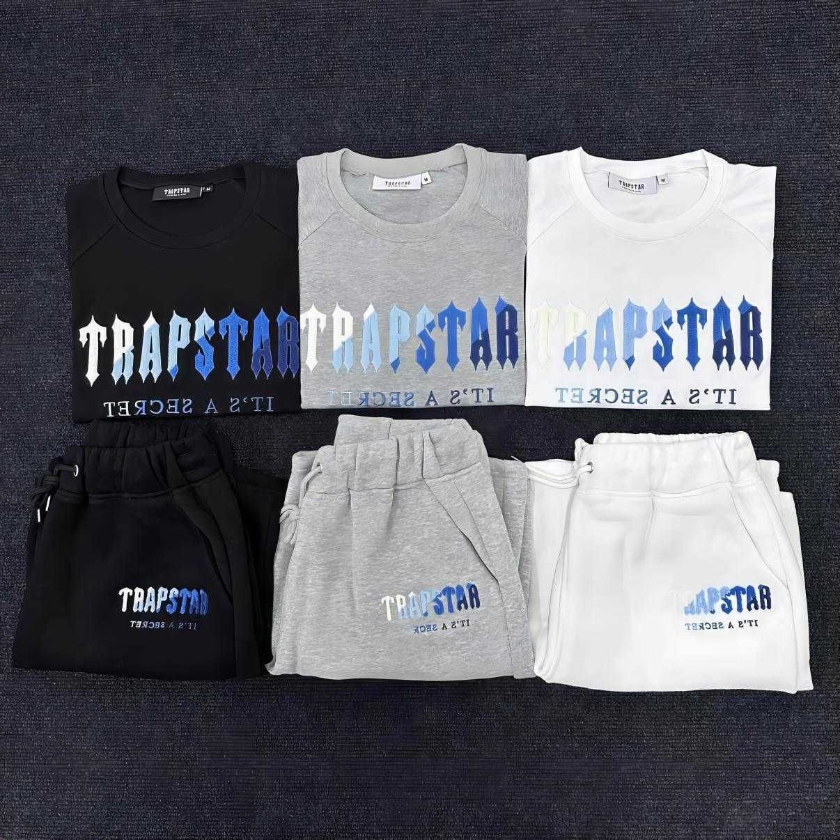 Conjunto De Camiseta Y Pantalones Cortos Para Hombre Trapstar Parejas