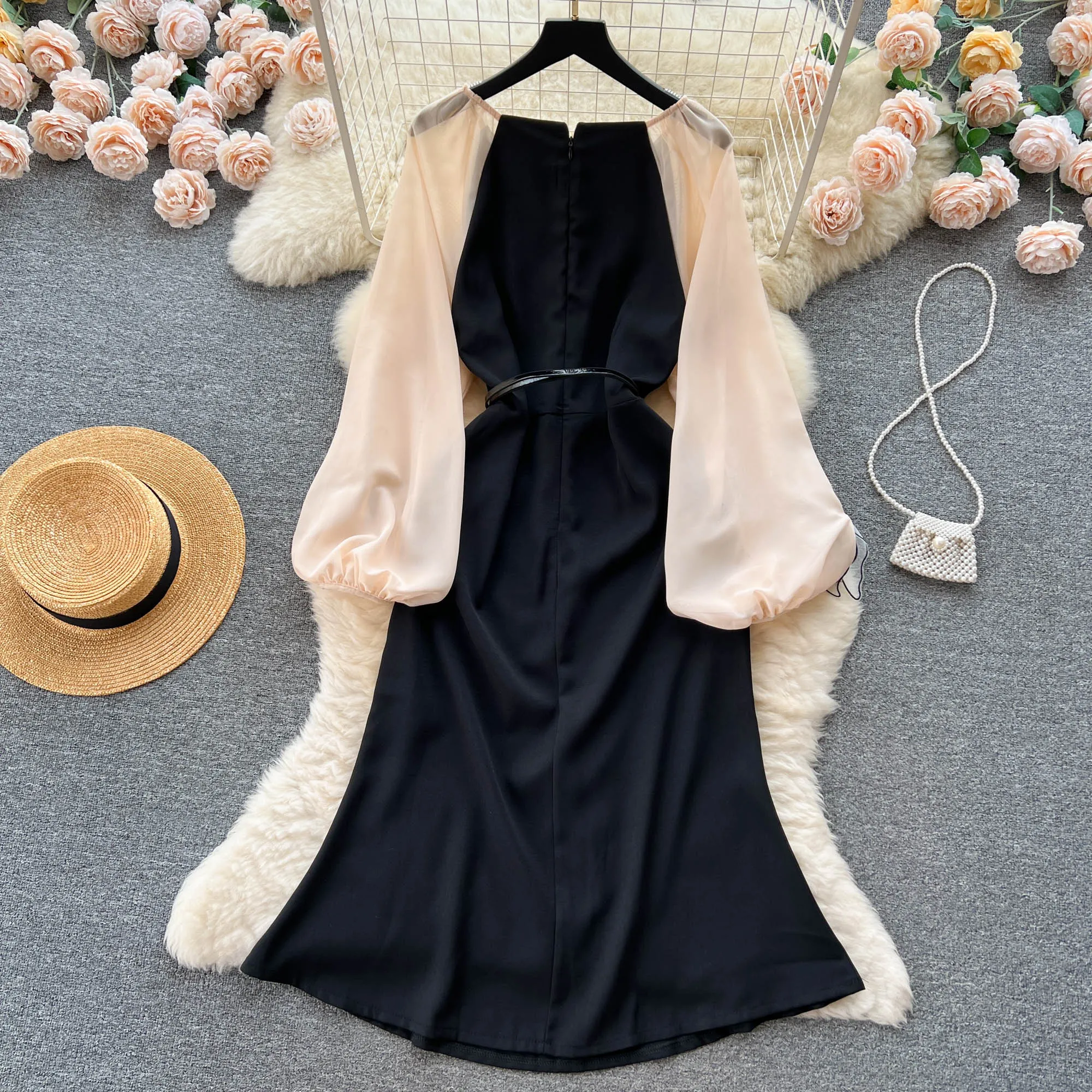 Casual Dresses Summer Dresses French Retro... From Julia_dress, $40.46 |  DHgate.Com