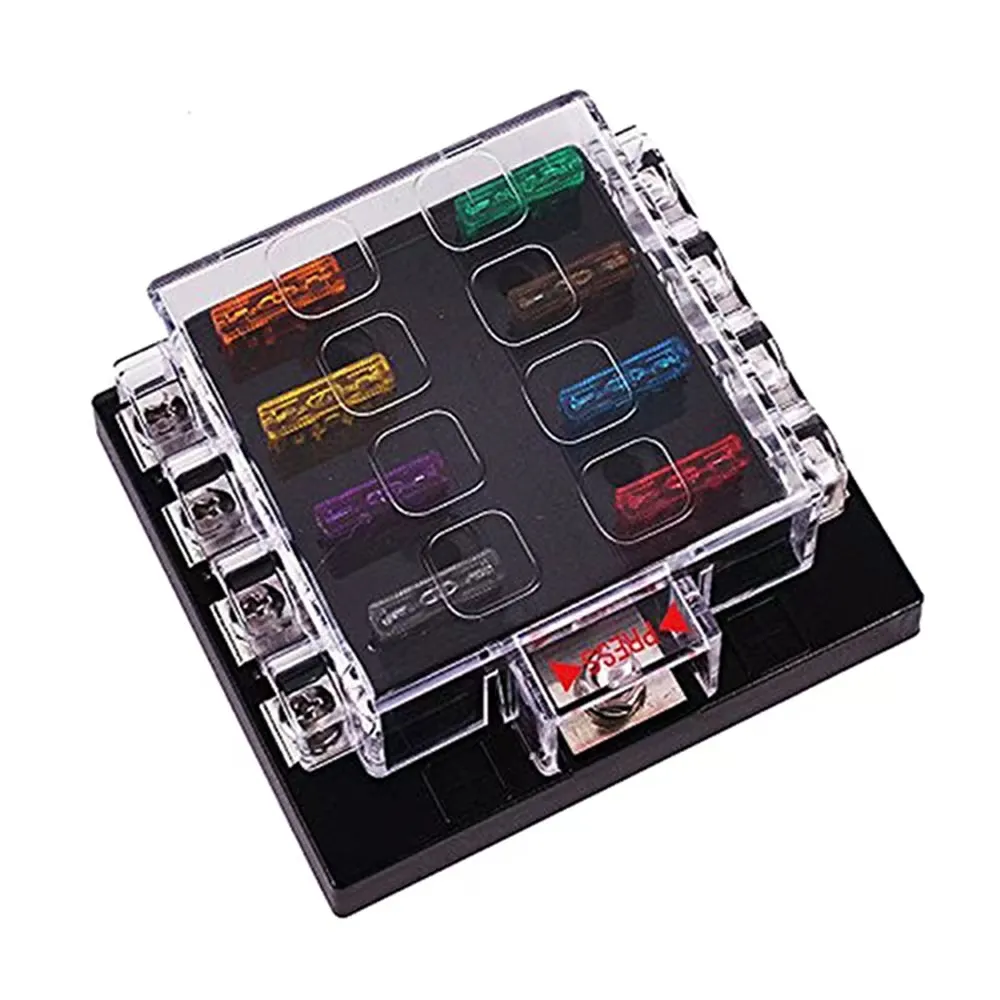 8 Way Blade Midi Fuse Jaycar Terminal Block For Cars And Trucks With