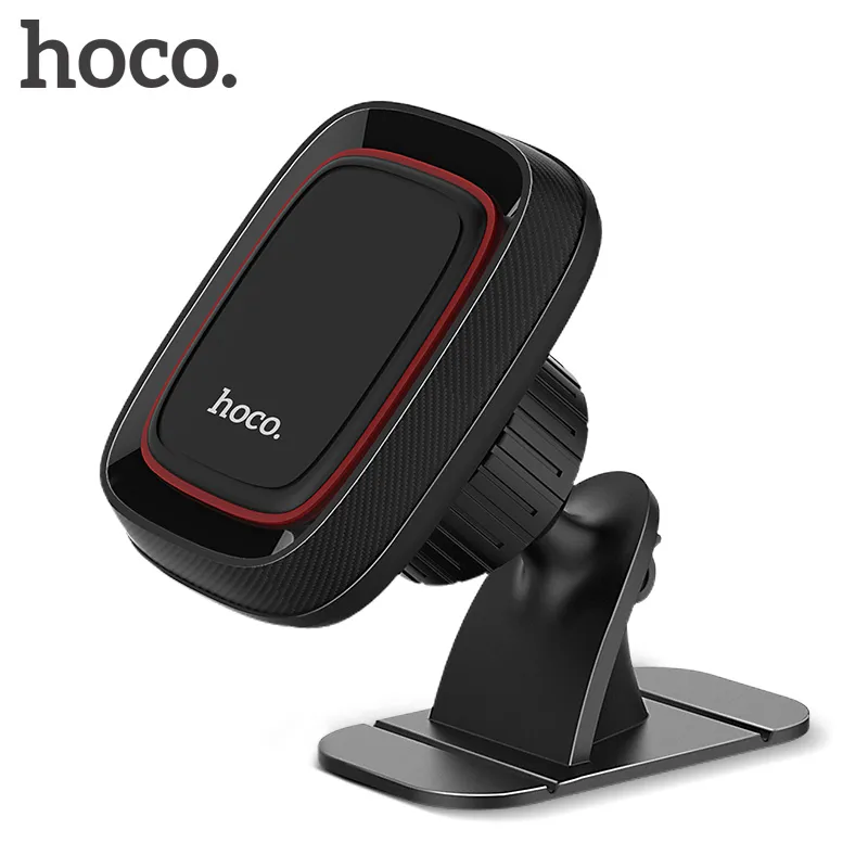 Hoco Car Magnetic Phone Holder för iPhone 12 13 XR XS Max 360 Rotation Mount Windshield Car Holder Mobiltelefon i bil GPS -stativ