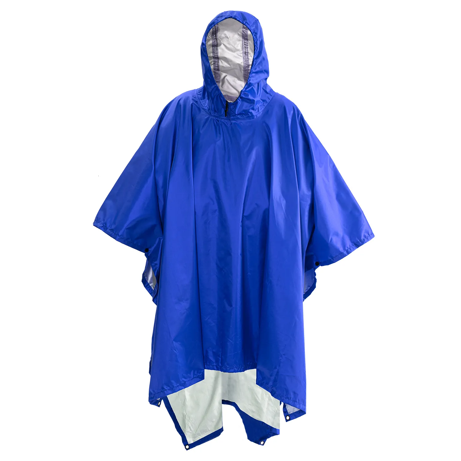 Chubasquero Mujer Grueso Poncho Impermeable Grande Reutilizable Chubasquero  Impermeable Ponchos EVA con Cordón Capucha y Botón, Capa Impermeable