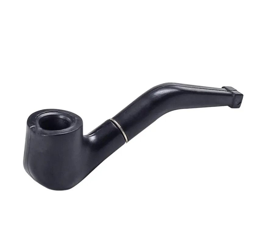 Cachimbos Mini cachimbo de filtro criativo de plástico cigarreira, conjunto de cigarro destacável portátil muito pequeno