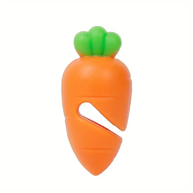 1pc creative cute small chili carrot chicken leg shape pot cover heightening silicone spill prevention kitchen practical details 9