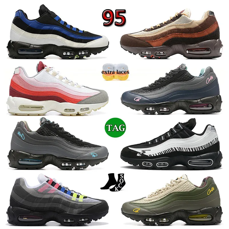 Top Quality 95s Runner Running Shoes 95s Sports Retros Anatomy of GID Triple Black Neon Greedy Pink Beam Sequoia Men Women Designer OG Sneakers 36-46