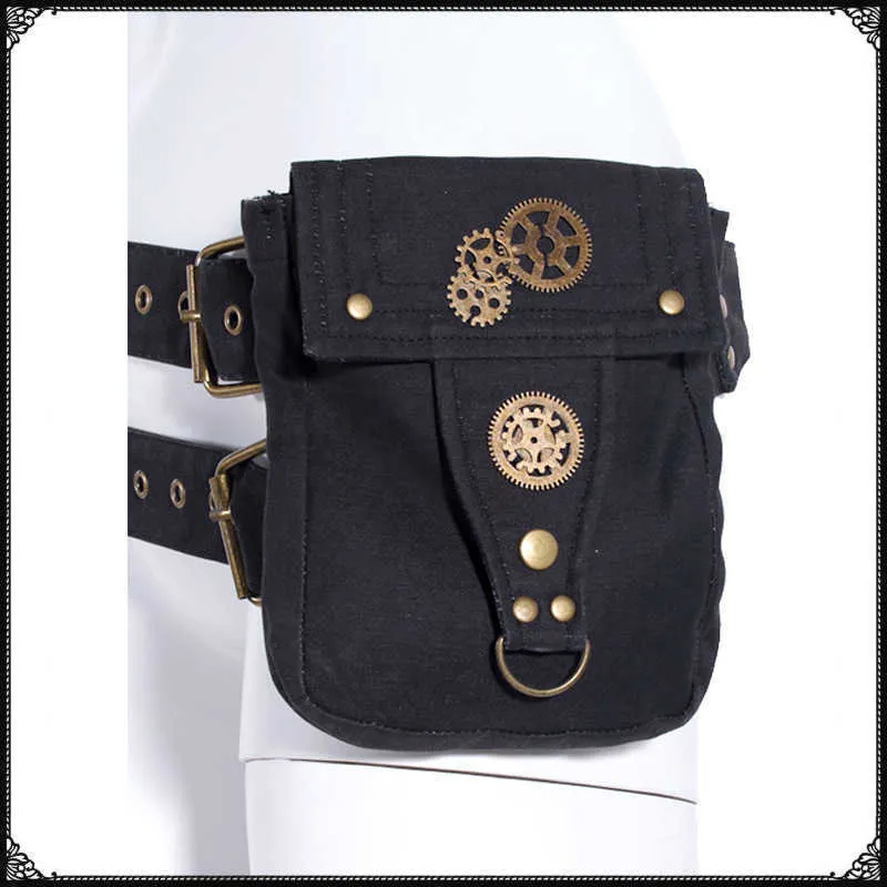 Borsa per locomotiva a vapore Steampunk Borsa per cellulare medievale Borsa di tela Borsa per cellulare femminile 230615