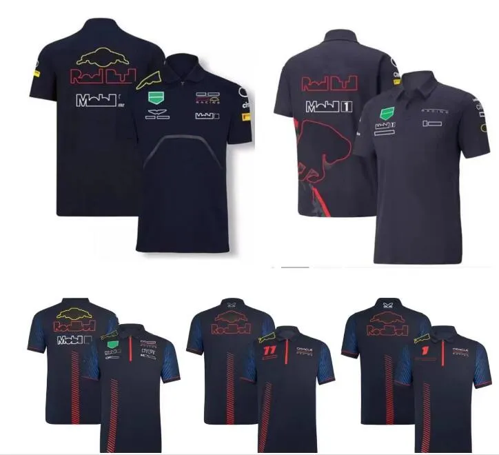 F1 Formula 1 racing T-shirt summer new team polo suit same style customization