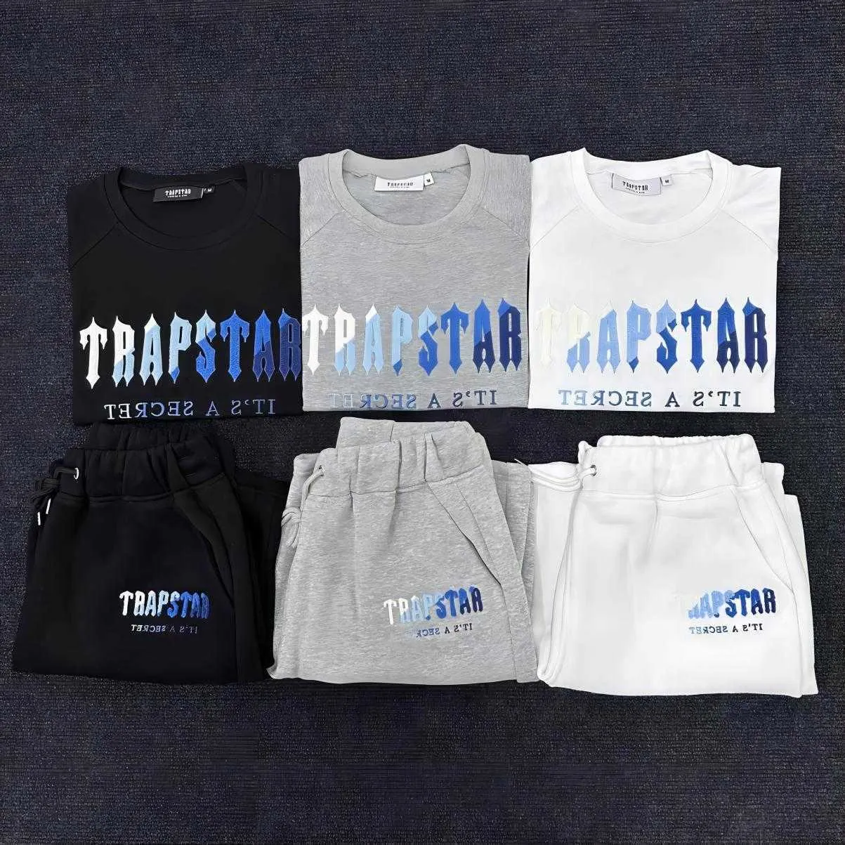 Trapstar Mens Shorts And T Shirt Set Trapstar Tracksuit Designer ...