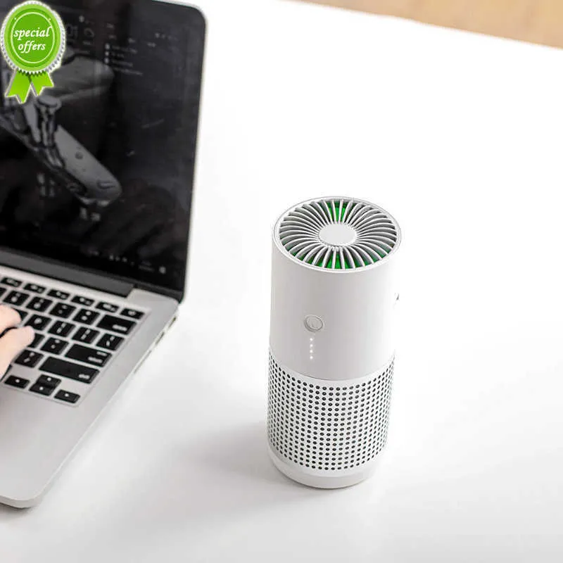 New Automobile Air Purifier Negative Ion Odor Removal And Dust Removal Mini Car And Home Dual-Purpose Air Purifier