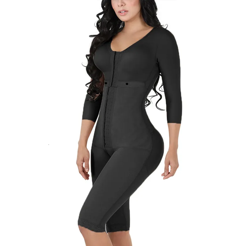 Talia brzucha shaper Fajas Colombiana Wspornik Wspornik Bodeve Bodysuit ShapeWear Trener 230621