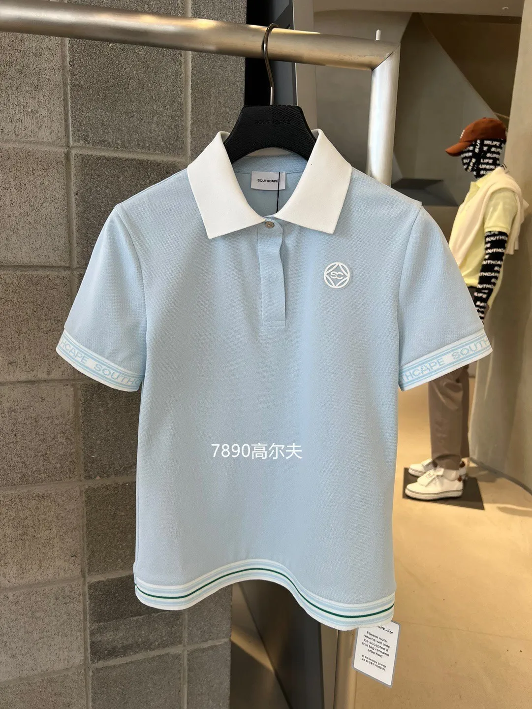 ゴルフ SOUTHCAPE レディース ノースリーブ シャツ（Sサイズ） South Cape Golf Womens Retro Polo Shirt & Shorts Set