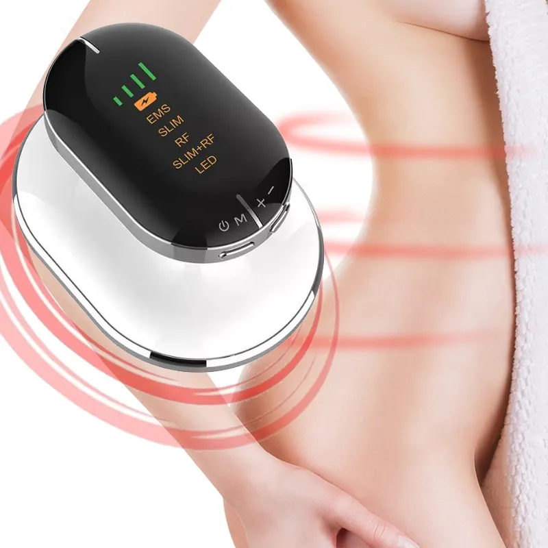 Face Massager 5 in 1 Home Use Portable EMS Bodi Stimulator Slimming Beauty Equipment Butt Lift Body Sculpting Massage Machine RF 230621