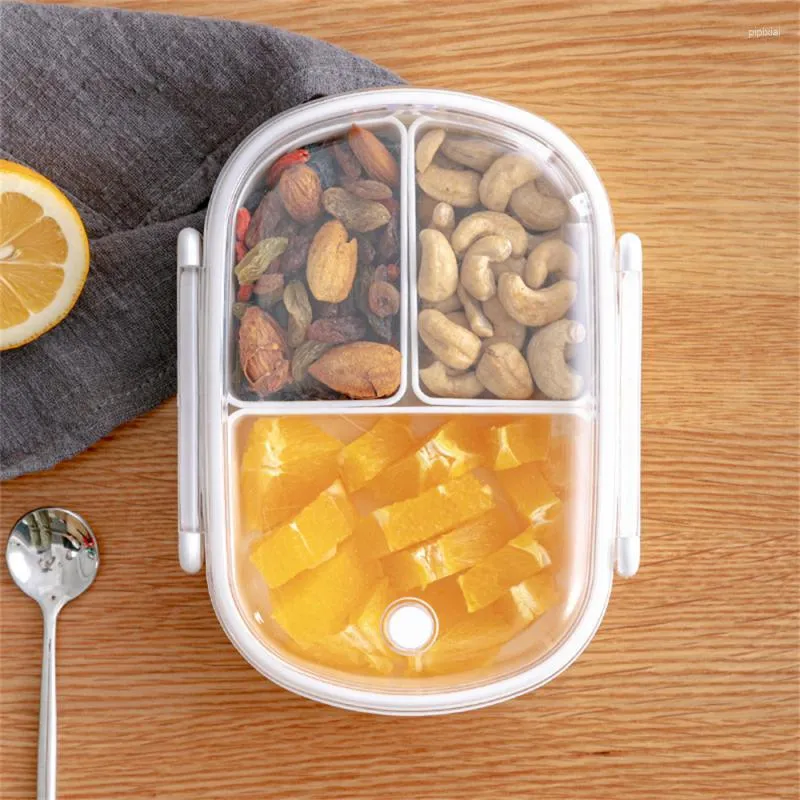Ensembles de vaisselle Étudiants Boîte à lunch portable Panier à bento de fruits Frais de conservation - Riz de qualité pour le brunch des enfants de la maternelle