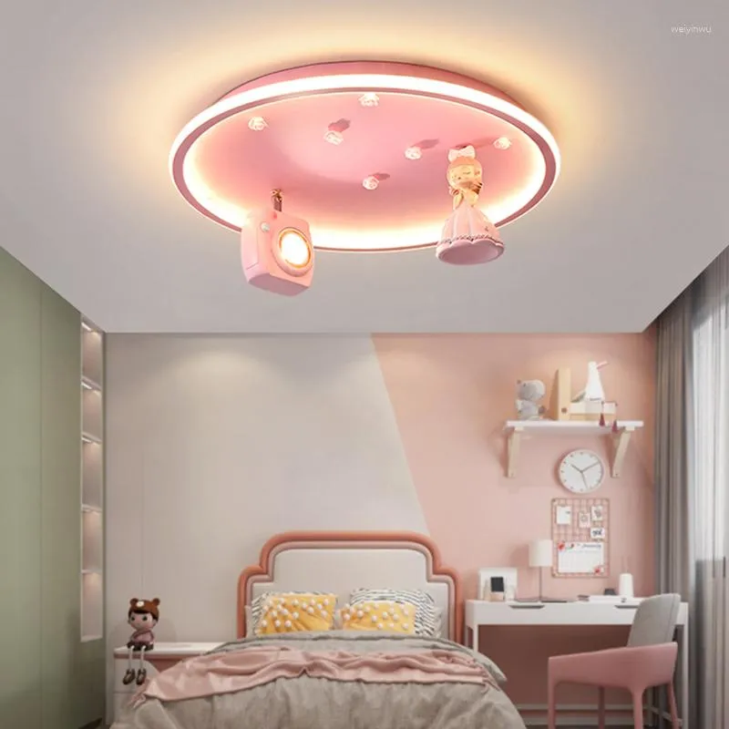 Plafoniere a sospensione Lampade moderne per la casa Decorazione soggiorno per bambini Led per illuminazione interna Plafonniers Lampadari Cartoon