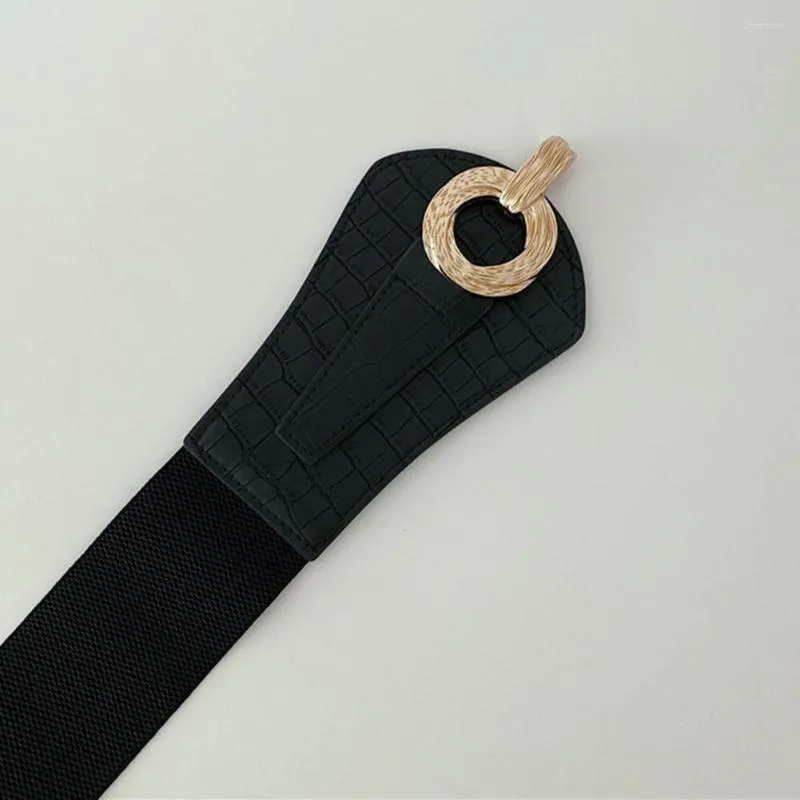 Cinture Cintura in vita da donna Elastico in ecopelle Stretto Accessorio per abiti da donna con cinturino sottile