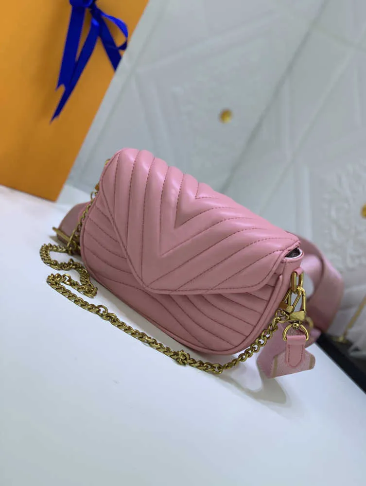 2023 Top sac de designer pour femmes célèbre messager simple épaule portefeuille en cuir pur mode européenne et américaine
