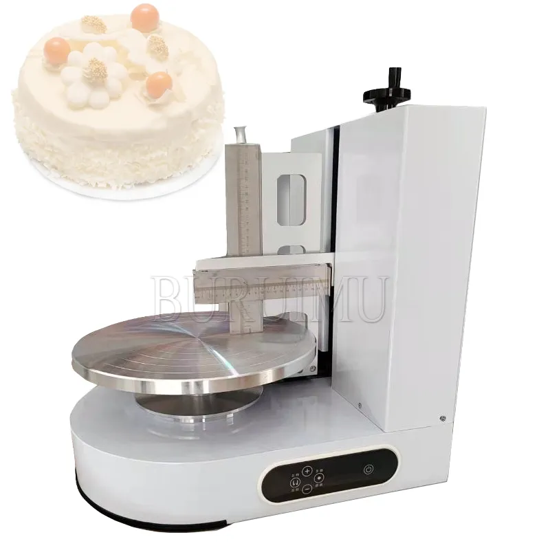 Automatische Commerciële Cake Pleisteren Crème Coating Vullen Frosting Maken Verspreiding Machine Cake Icing Decorating Machine