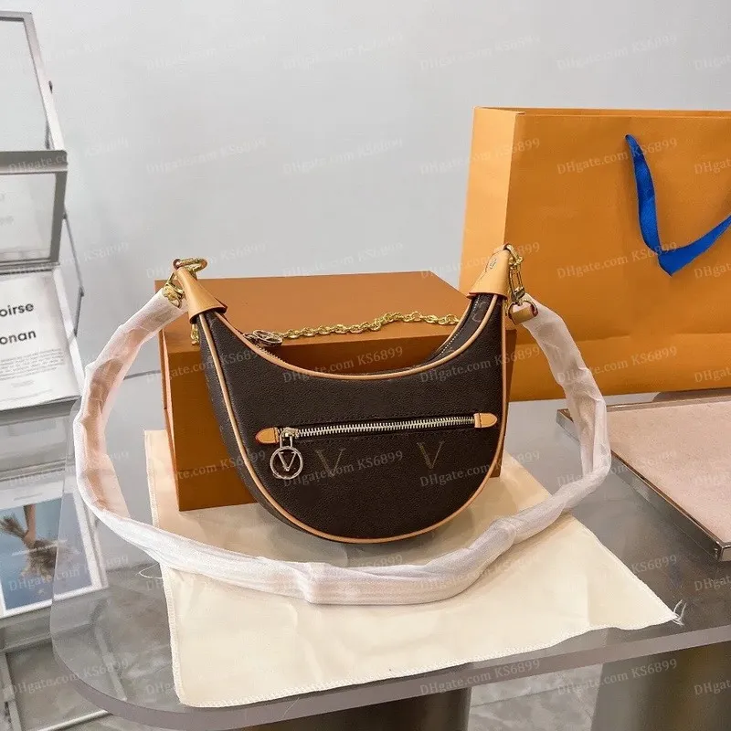 Porte A Tracolla In Pelle Di Lusso: Borse A Borse Di Hobo A Catena