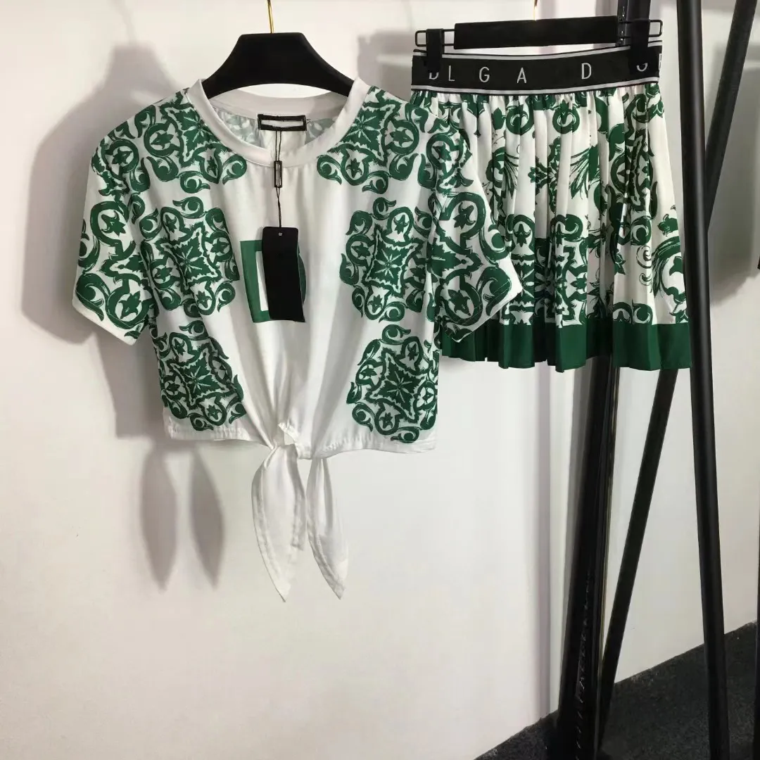 Designer-Damen-Zweiteiler-Kleid, zwei 2-teilige Sets, Pullover, Damen-Pullover, T-Shirt, Damen-Pullover, Pullover, D Hot Diamond Rock-Set G 288