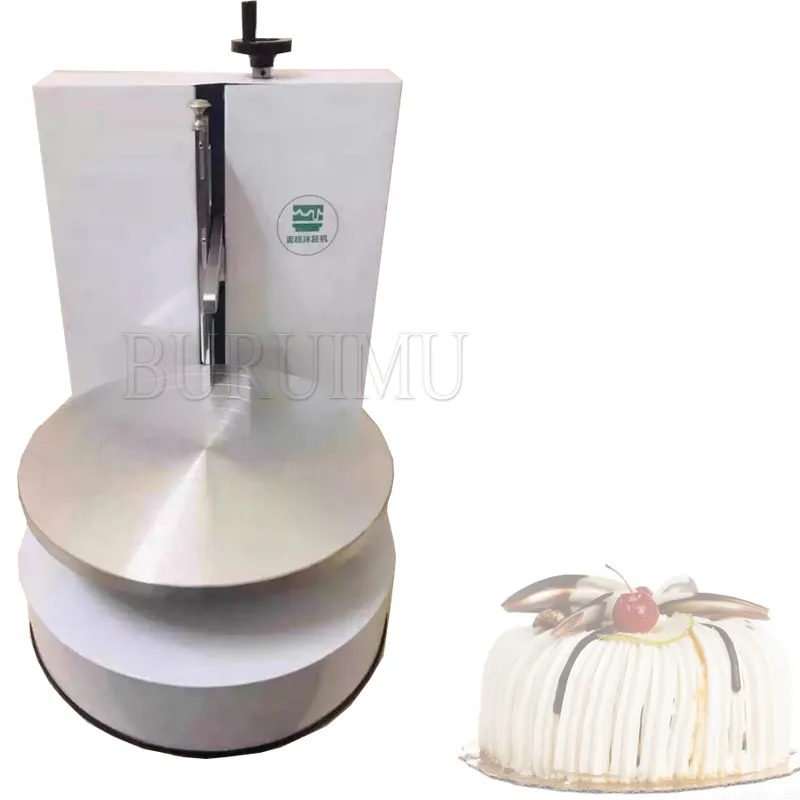 Birthday Cake Cream Icing Coating Machine 110V 220V Bread Wedding Cake