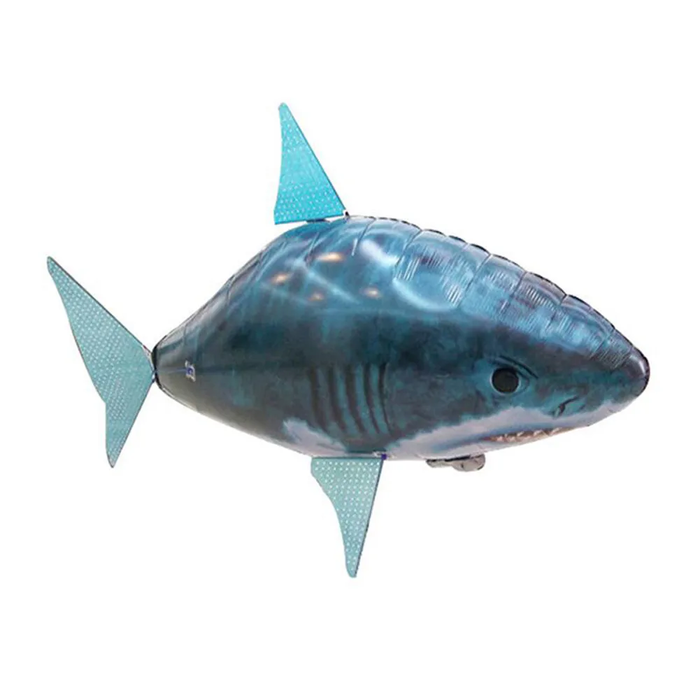 Telecomando Squalo Giocattoli Aria Nuoto Pesce RC Animale A Infrarossi Mosca Palloncino Pesce Pagliaccio Per Bambini Decorazione Regalo Di Natale