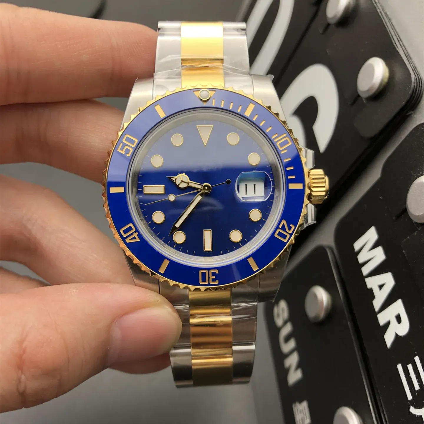 6ZP Men s Mechanical Watch Auto CAL.3135 Swiss Movement 40MM Sapphire Mirror 904L Steel Band Waterproof Designer Wrist Watch