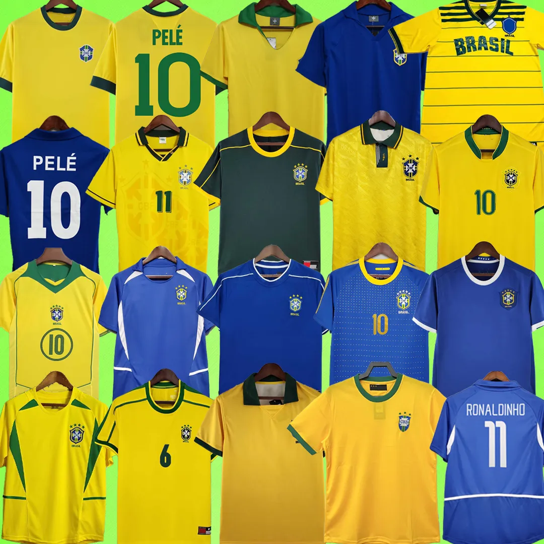 Retro Brazil Home Jersey 2006 By Nike