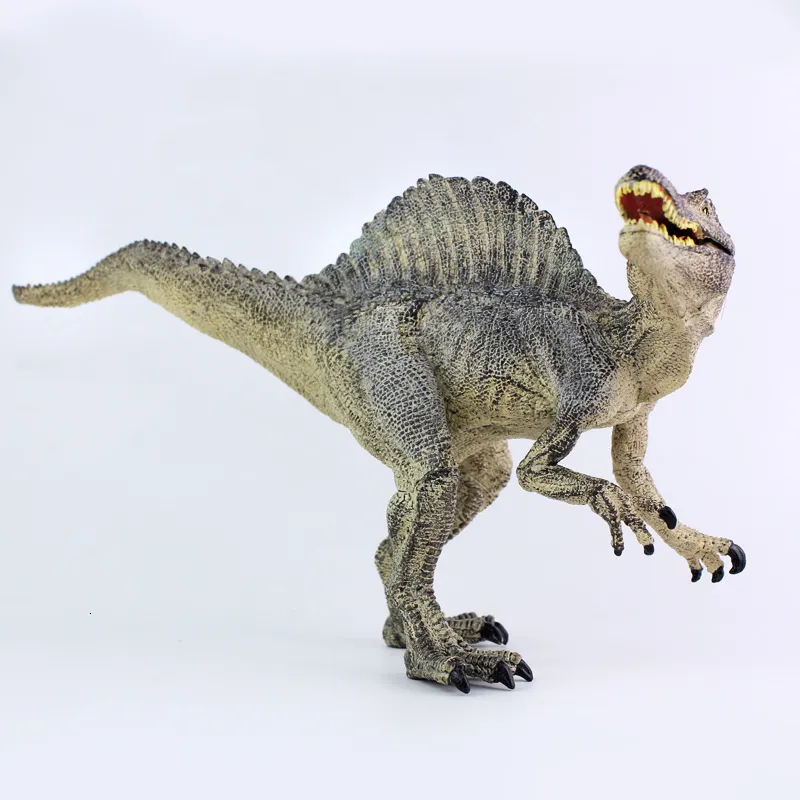 Action Toy Figures Animal Simulation Spinosaurus Action Figure Jurassic Dinosaur Modèle Figurine Biologique pour Décoration Jouet Enfants Cadeau D'anniversaire 230621