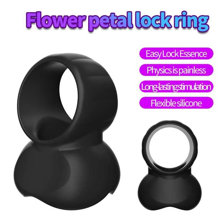 HA-826 Petal Lock Ring anneau de retenue sex toy adulte