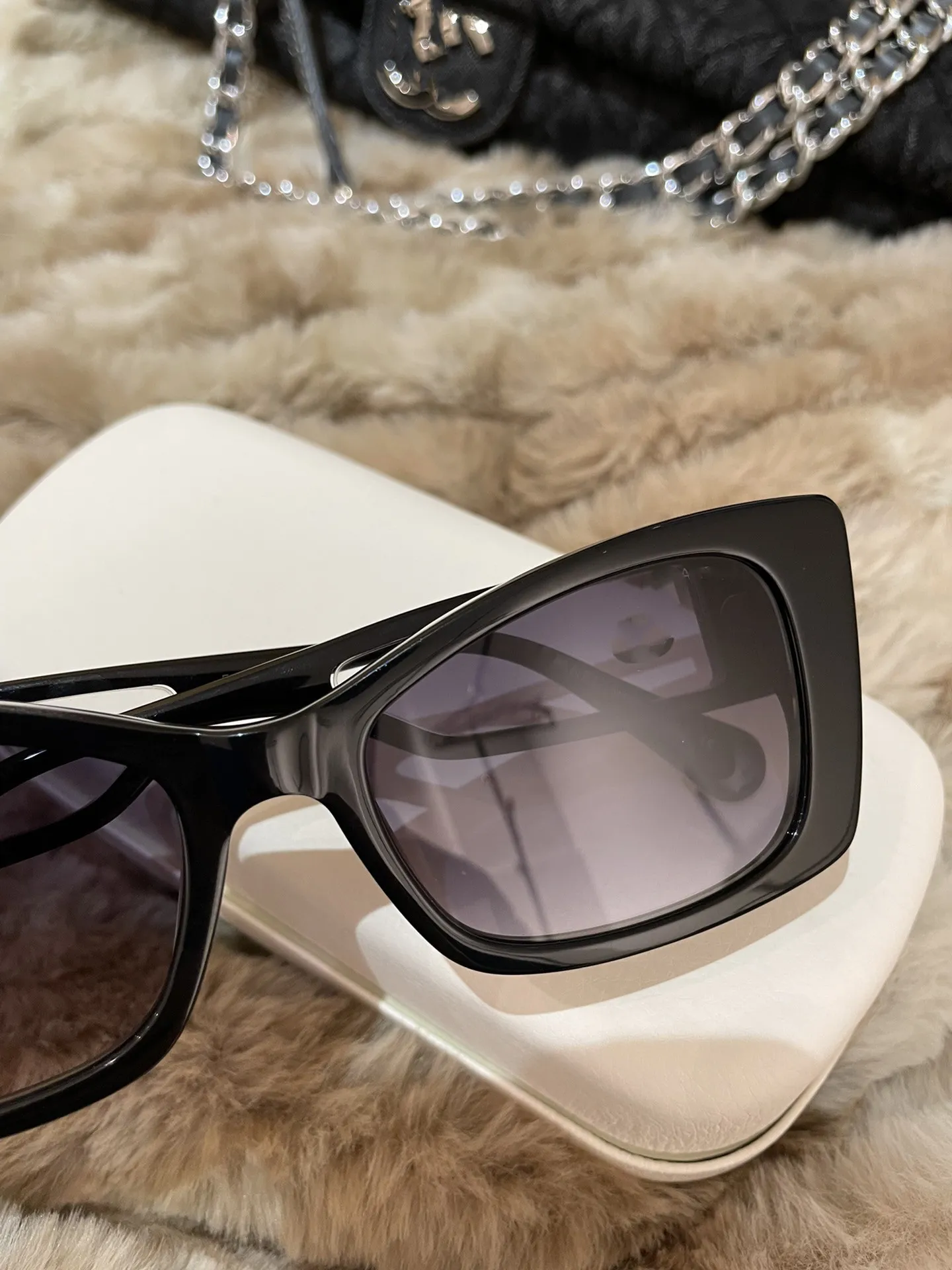 Óculos de sol pretos de alta qualidade, canal 5430, óculos de sol de grife, óculos de sol masculinos, famosos, elegantes, clássicos, retrô, marcas de luxo, óculos de sol fashion para mulheres com caixa