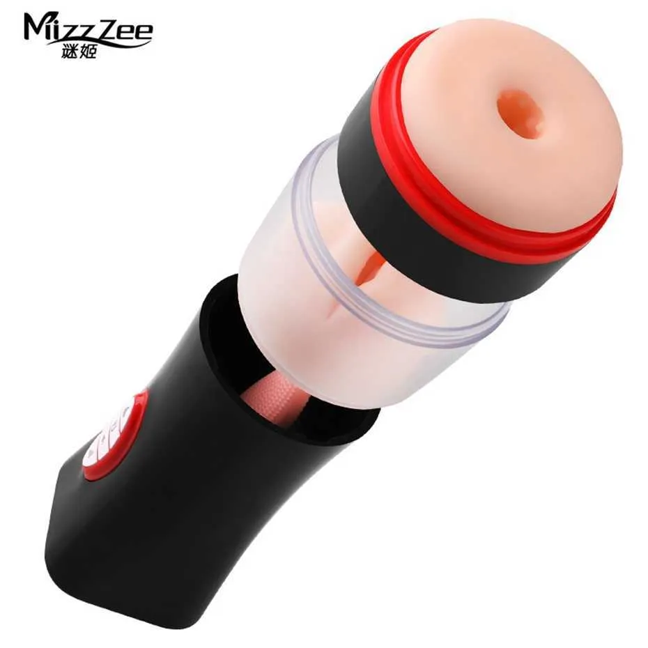 Mystery She Aircraft Cup Zweikanal-Heizung Vollautomatisch Oral Love Männerspaß Produkte für Erwachsene 75 % Rabatt auf Online-Verkäufe