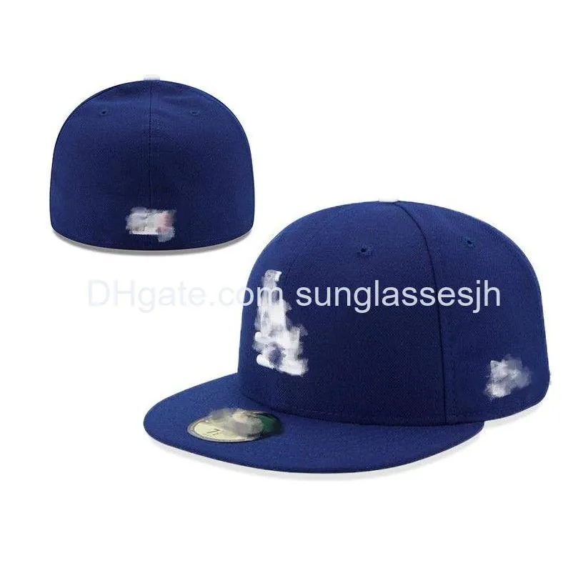 2023 fitted hats snapbacks hat adjustable baskball caps all team logo top quality outdoor sports embroidery cotton flat closed beanies flex sun cap mix order sizes