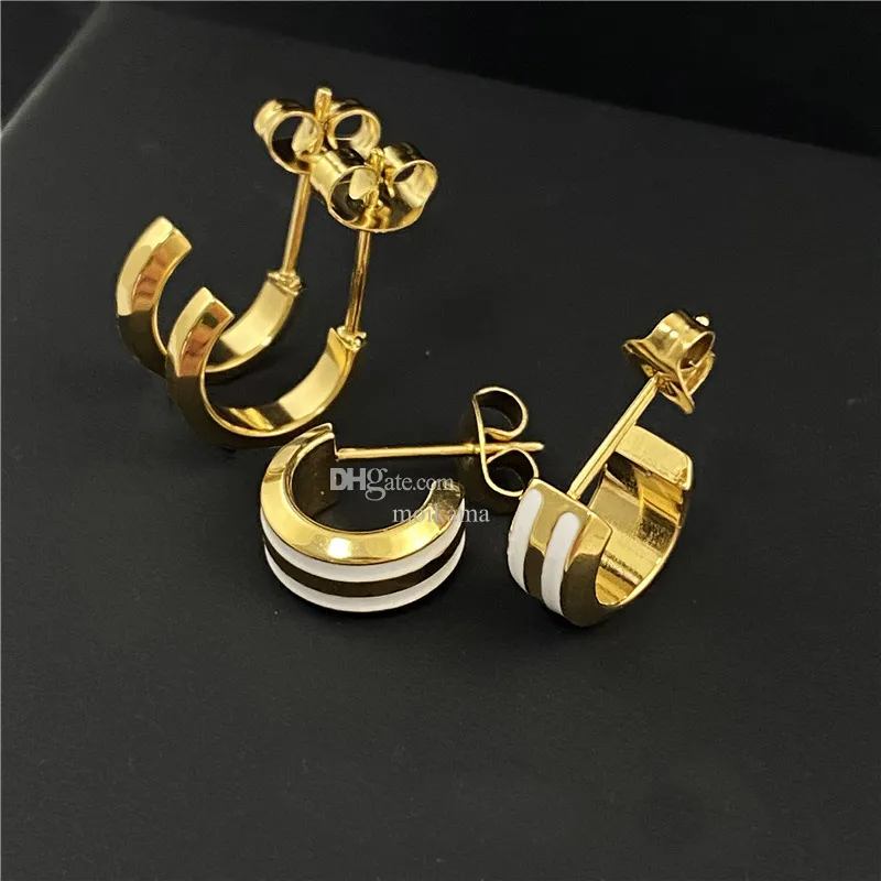 Nouveau design de boucles d'oreilles de luxe pour femmes en argent de mode Di goujons boucles d'oreilles de haute qualité cadeau de bijoux de mode classique