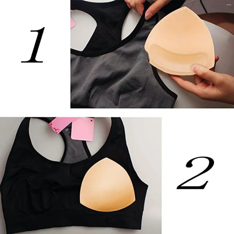 String Womens Underwear Sports Bra Pads With Removable Cups For