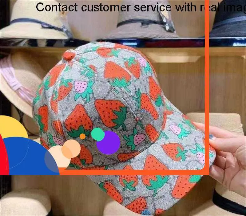 8ty çilek beyzbol kapakları adamın pamuk kaktüs klasik mektup top kapakları yaz kadın güneş şapkaları açık ayarlanabilir snapback kapağı kızın sevimli visor449983