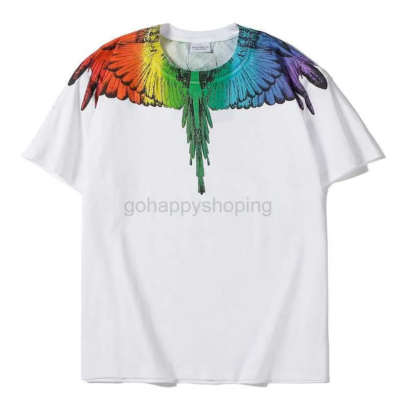 Chaopai Mb Wing T-shirt Homme et Femme Marcelo Classique Imprimé Plume Manches Courtes Summerbfy3 30