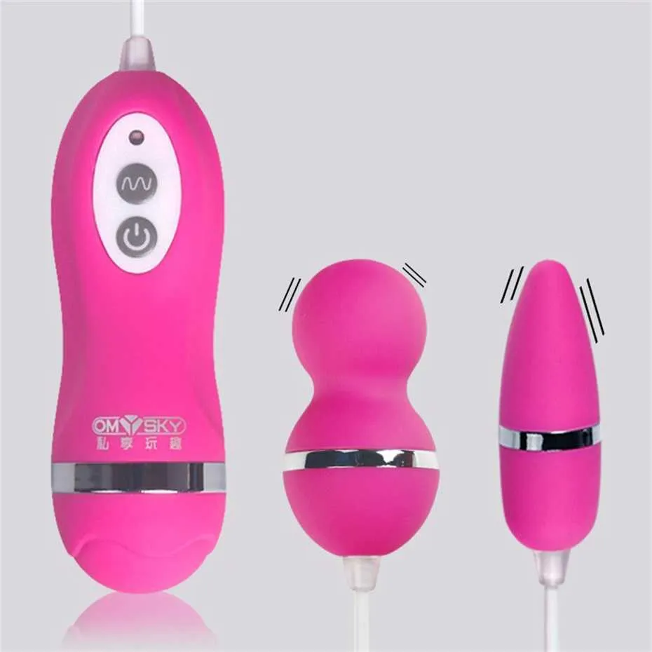 Vibrator Rod Ten Frequency Egg Jumping Female Second Device Vibromasseur étanche Produits pour adultes