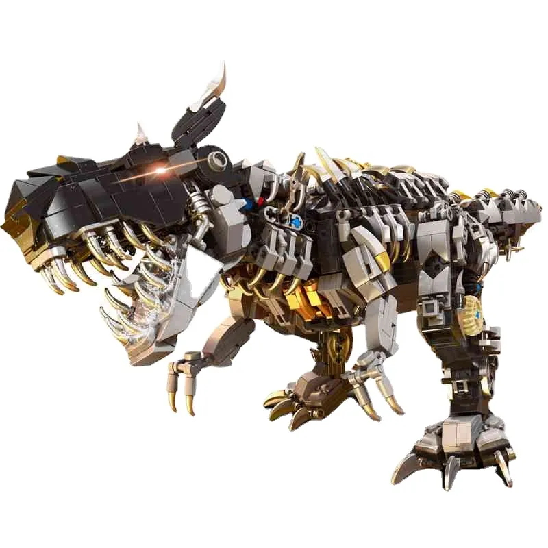 MOC Creative Jurassic Dino World Tyrannosaurus Modèle Kits de Construction Bolcks Briques Dinosaures Parc chiffres Jouets enfants cadeau De Noël