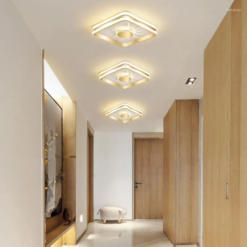Lustres quarto moderno luz de cabeceira led círculos de iluminação para salas de estar o luxo do corredor casa